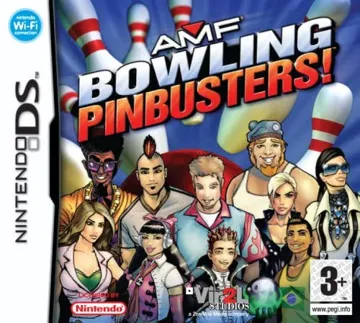 AMF Bowling Pinbusters! (USA) box cover front